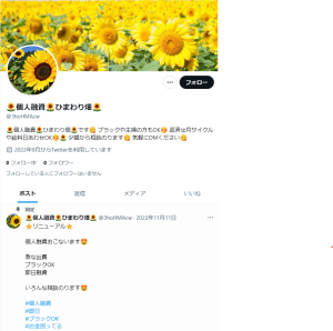 🌻個人融資🌻ひまわり畑🌻