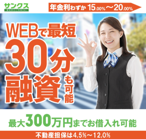 消費者金融 サンクスダイレクト