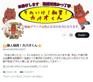 💴個人融資！カバオくん⭐️