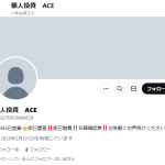 個人投資 ACE